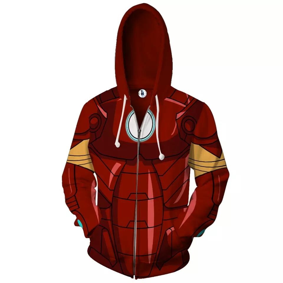 Boys iron man outlet hoodie