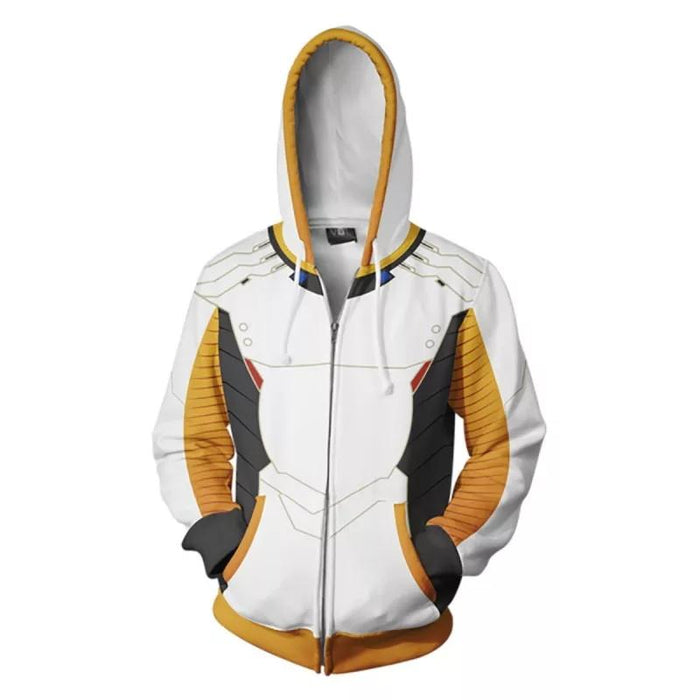Overwatch - Mercy Hoodie - Fire and Steel