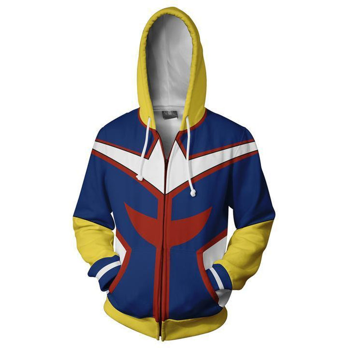 My Hero Academia - All Might Hoodie - Fire and Steel