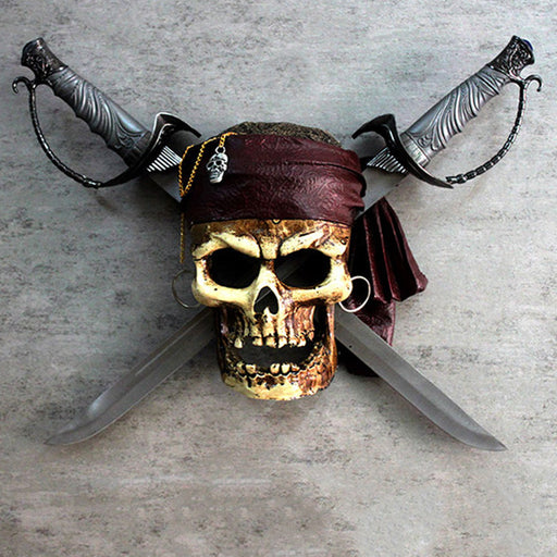 Pirates of the Caribbean - Skull with Two Sabres - Fire and Steel