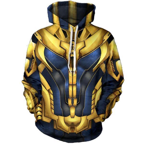 Marvel Avengers - Thanos Hoodie - Fire and Steel