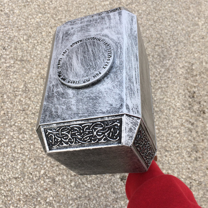 Marvel Avengers - Thor's "Mjolnir" Hammer (High Density Foam) - Fire and Steel